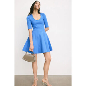 BOSS Frankina Pleated Dress Size M